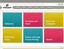 Tablet Screenshot of espressprinters.com.au